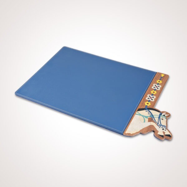 A Blue Tray Authentic Leather