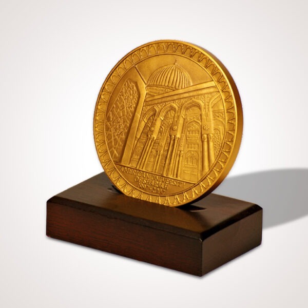 Gold-Plated Medal For AUS